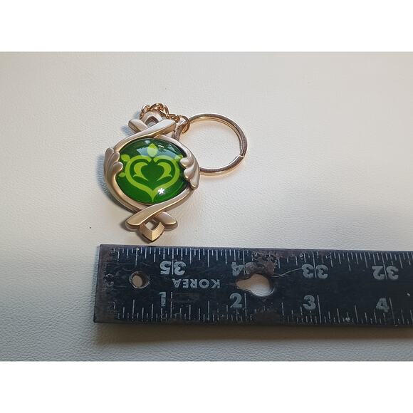 Genshin Impact Dendro Fontaine Vision Metal Keychain - Picture 2 of 2